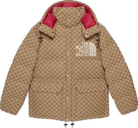 north face x gucci puffer